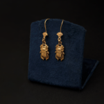 Scarab earrings