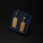 Cartouche earrings