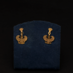 Winged horus earring