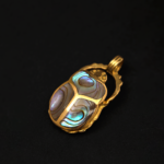 Mother of pearl scarab