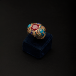 King's ring with ruby diamonds lapes